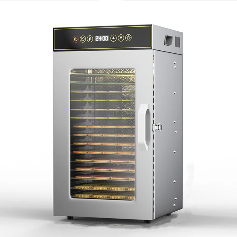 Commercial Food Dehydrator - Premium 18 Katmanlı Paslanmaz Çelik Gıda