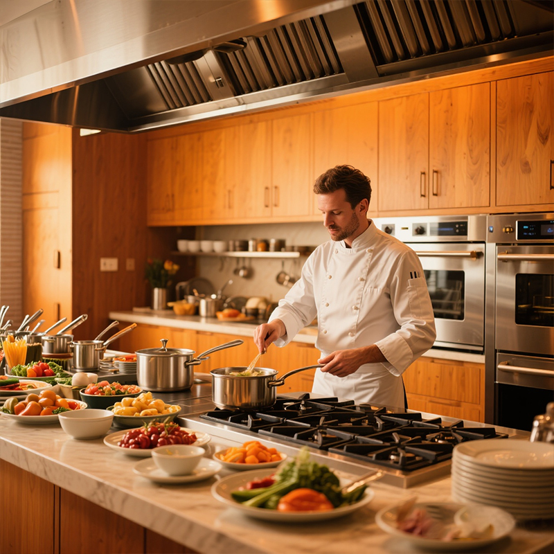 Commercial Kitchen Projects - Otomatik Ticari Mutfak Ekipmanları Gazlı Elektrikli