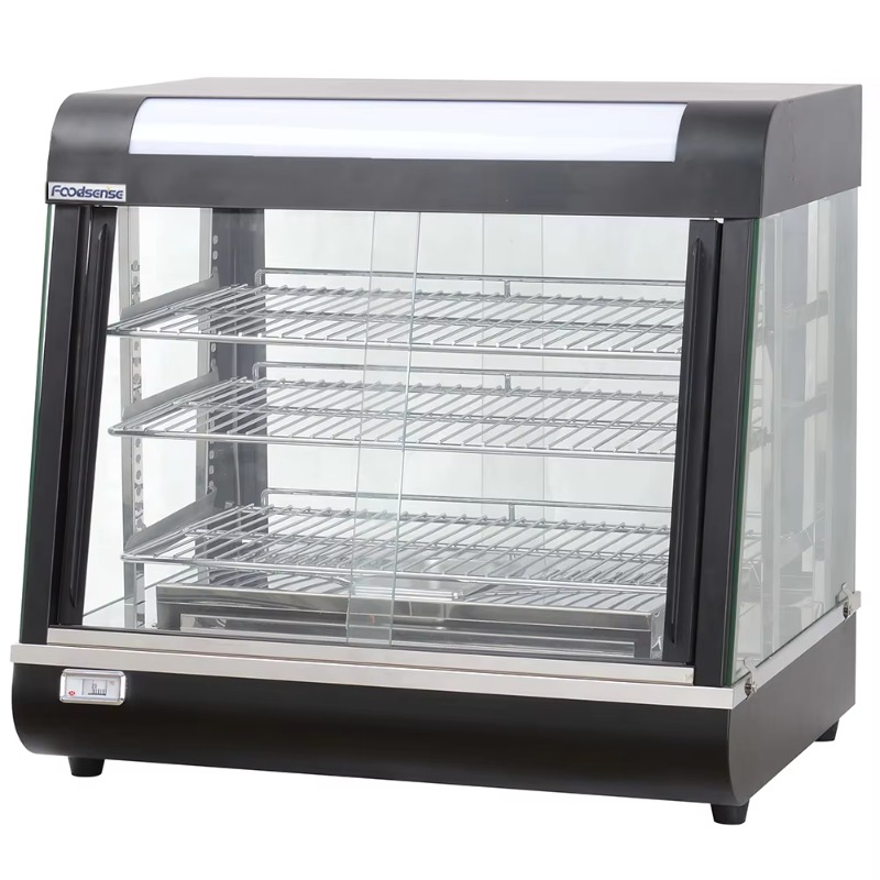 Food Warmer Display - Ticari Yalıtımlı Paslanmaz Çelik Vitrin Dolap