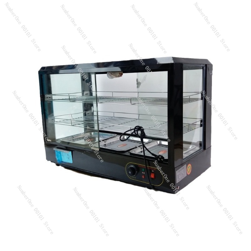 Food Warmer Display - Sabit Sıcaklıklı Isıtma Hazır Yemek Dolabı,