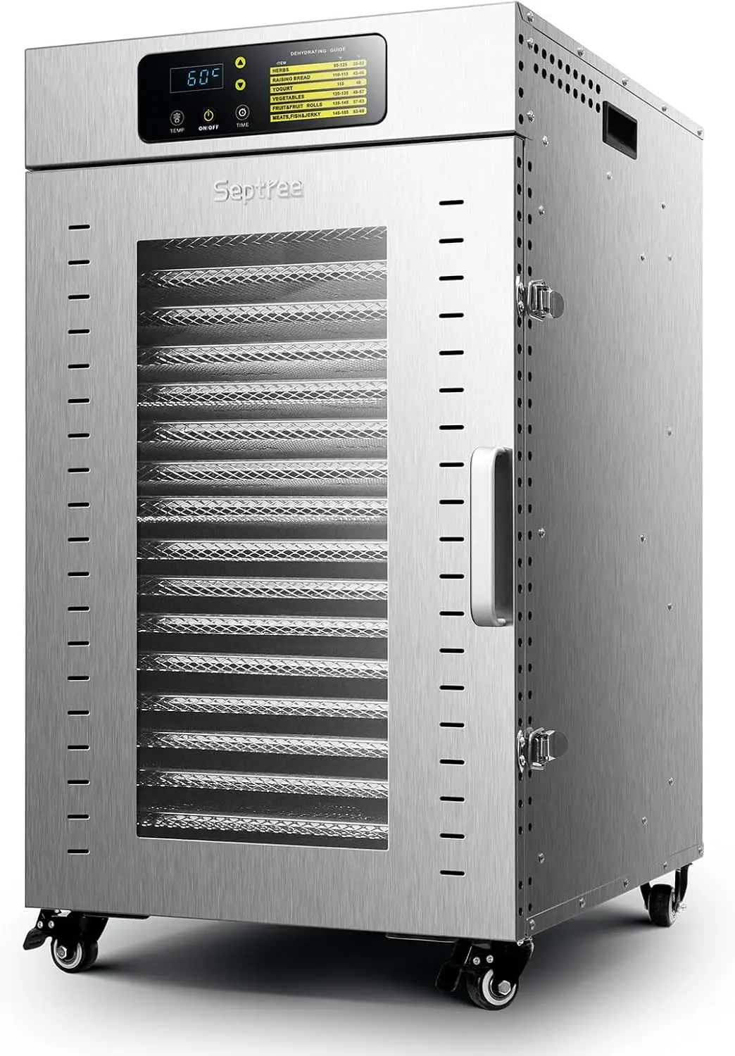 Commercial Food Dehydrator - Ticari Gıda Kurutucu 18 Tepsili, 2000W