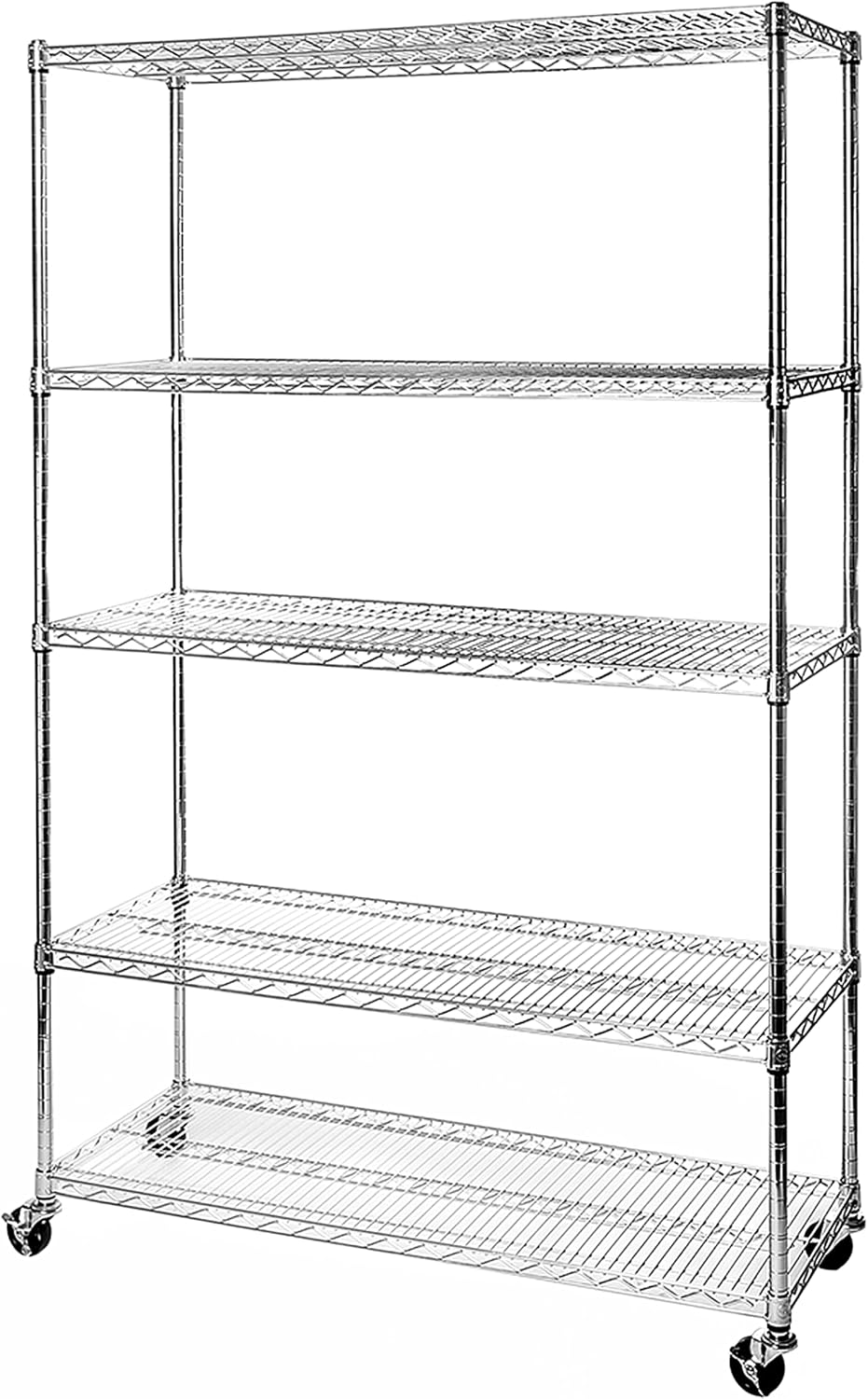 Commercial Kitchen Shelving - Ticari Sınıf Beş Katlı Çelik Tel