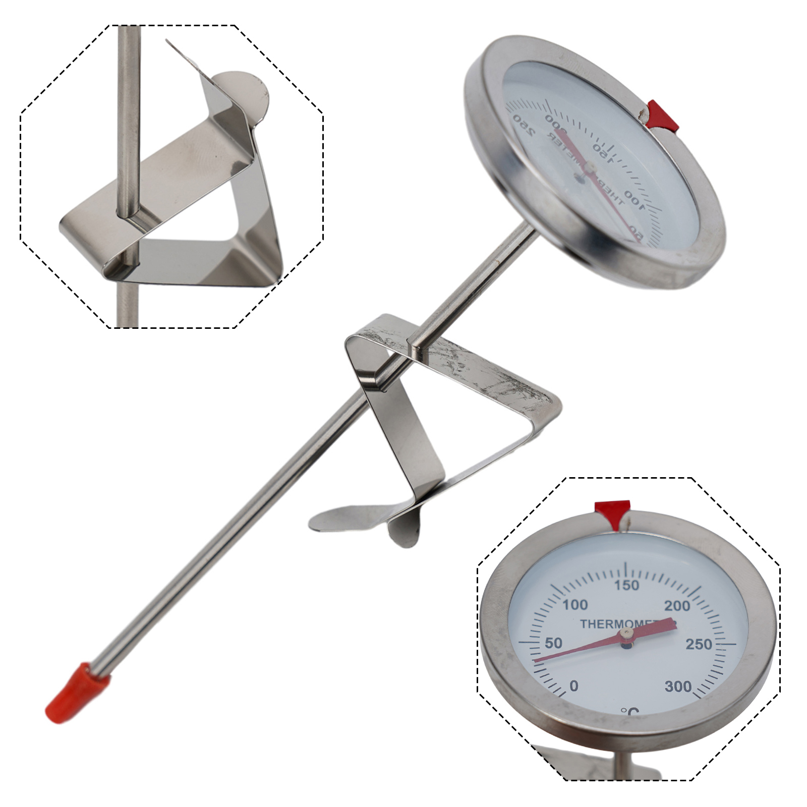 Commercial Kitchen Equipment List - Paslanmaz Çelik Prob Termometre Mutfak Aletleri