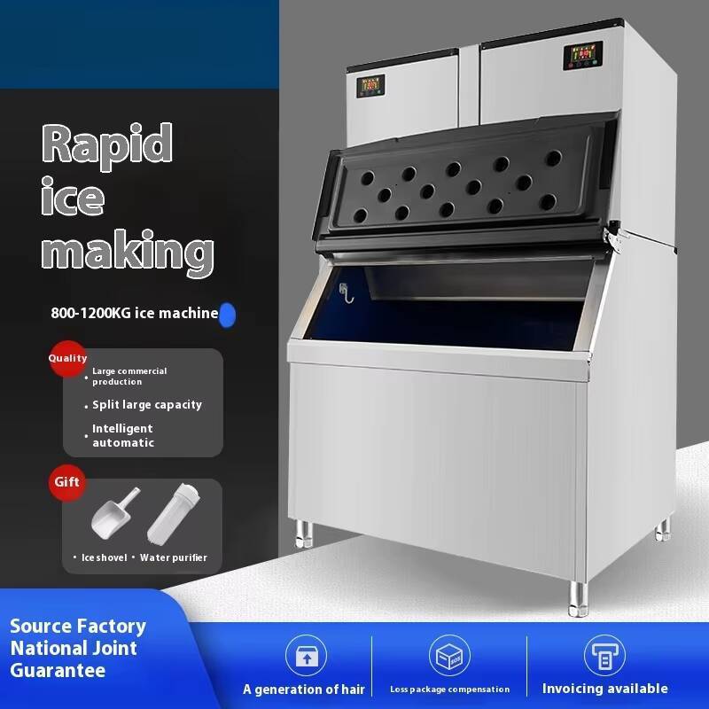 Commercial Ice Maker - 1000Kg Ticari Büyük Kapasiteli Tam Otomatik