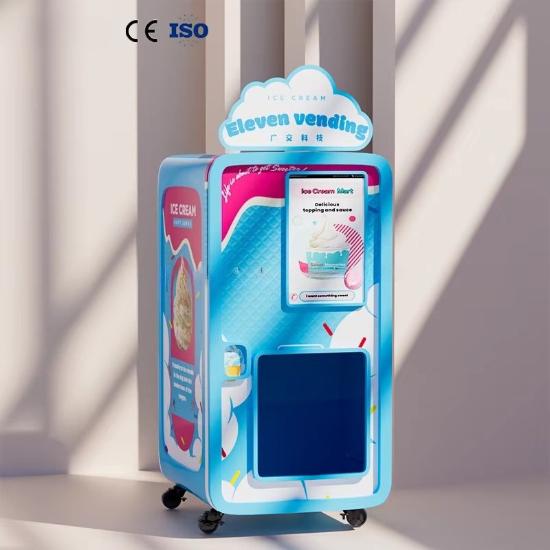 Commercial Ice Maker - Akıllı Ticari Dondurma Otomatı, Uzaktan İzleme