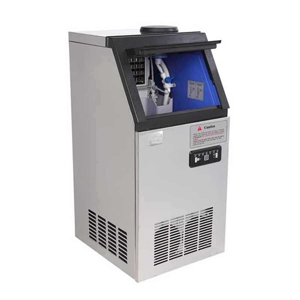 Commercial Ice Maker - Ticari Buz Makinesi 110Lbs/24H, 24Lbs Buz