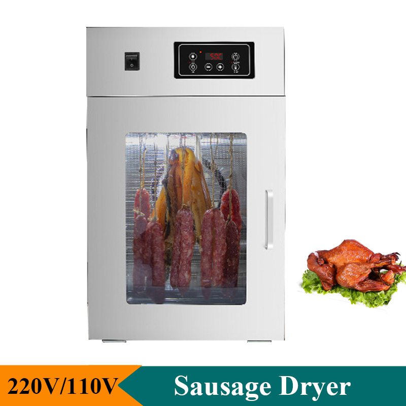 Commercial Food Dehydrator - Ev Sosis Kurutma Makinesi Elektrikli 220