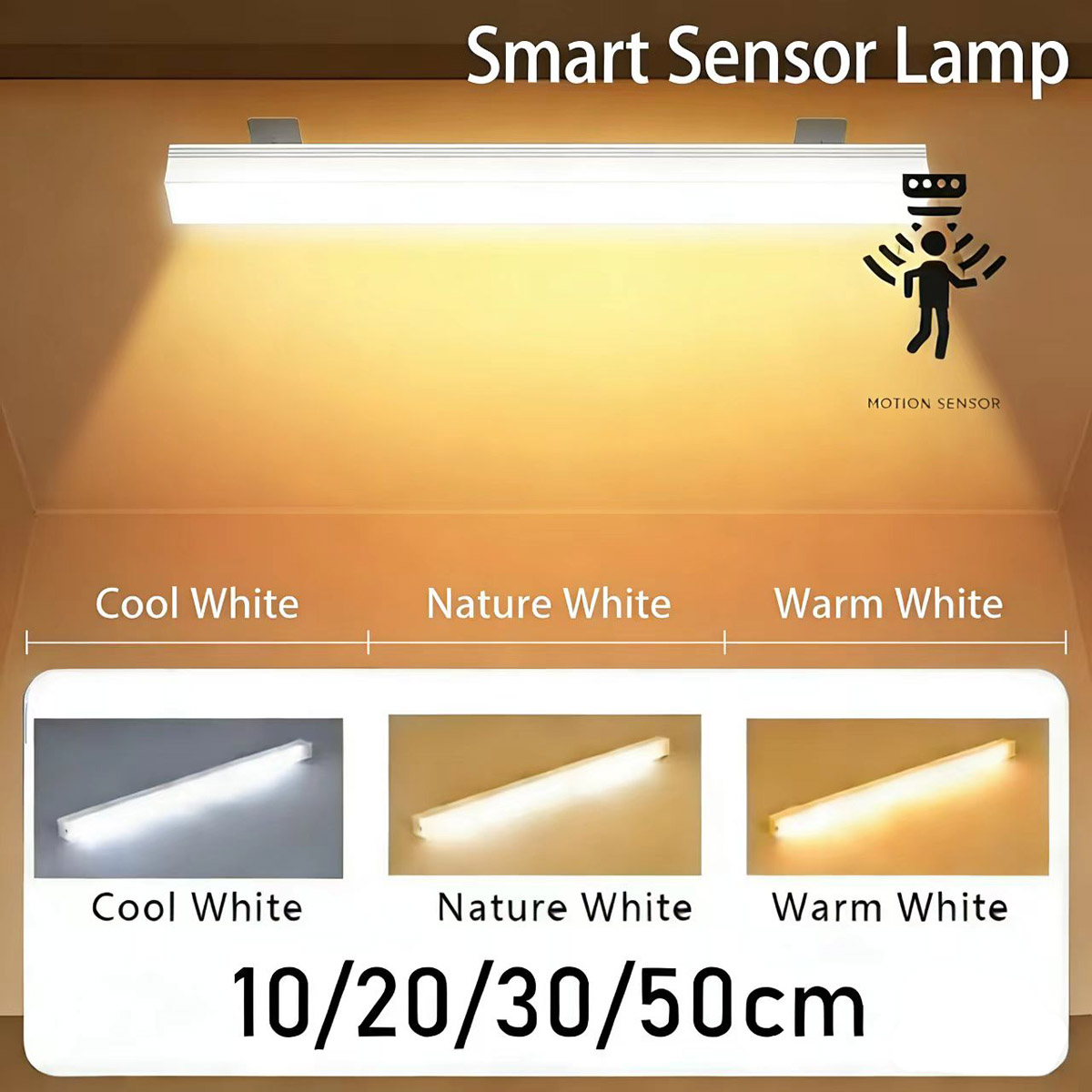 Commercial Kitchen Lighting - USB Tip C Şarj Edilebilir Hareket