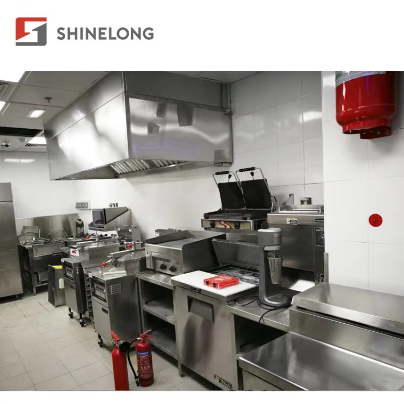 Commercial Kitchen Layouts - Fast Food Restoran Ekipmanları Mutfak Düzeni