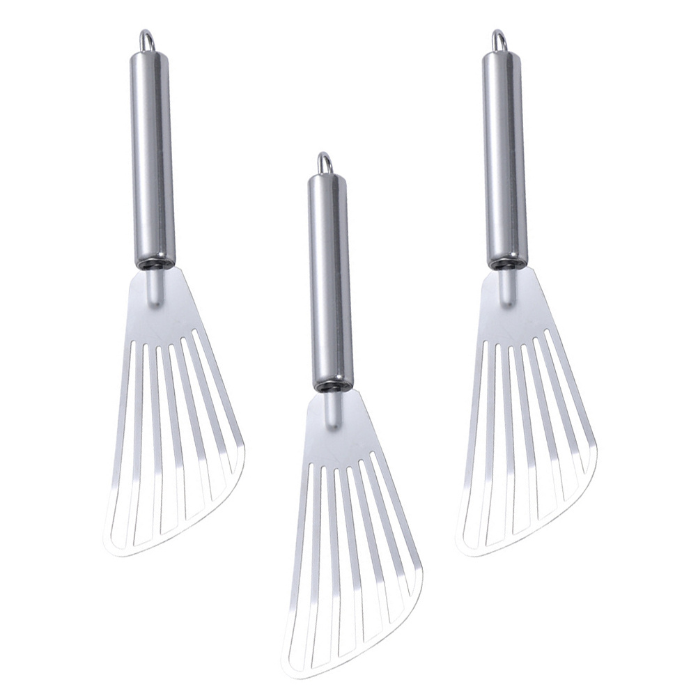Commercial Kitchen Equipment List - 3 adet paslanmaz çelik spatula biftek