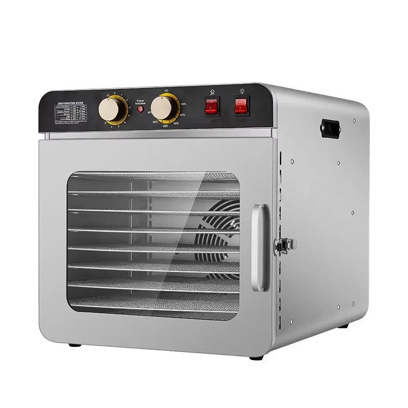 Commercial Food Dehydrator - 10 katmanlı Paslanmaz Çelik Gıda Kurutucu