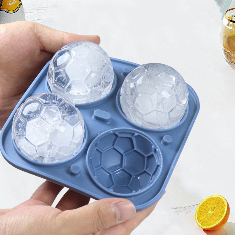 Commercial Kitchen Utensil Holder - 4 izgaralar silikon buz ızgara futbol