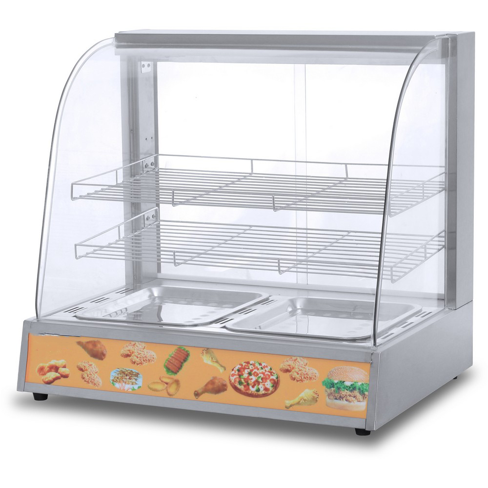 Food Warmer Display - Sıcak Ürünler Gıda Isıtma Dolabı Gıda