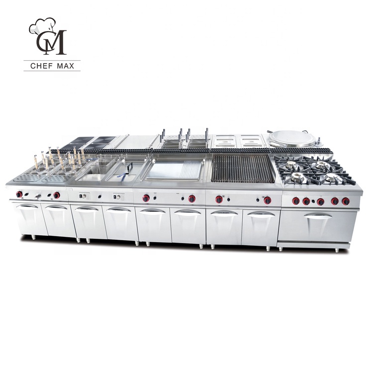 Commercial Kitchen Projects - CHEFMAX Otel Batı İtalyan Gazlı Mutfak