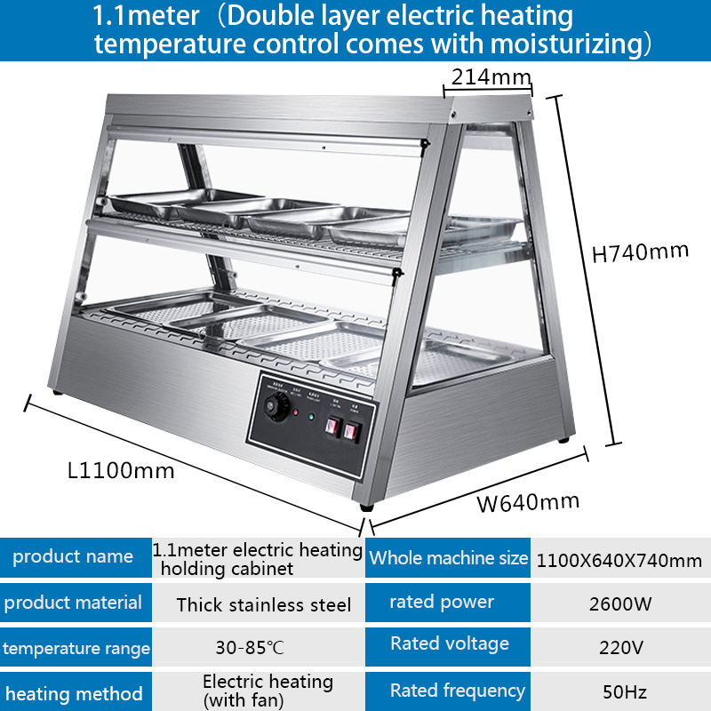 Sıcak Isıtıcı Teşhir Ticari Pa - Food Warmer Display incelemesi ve fiyatı