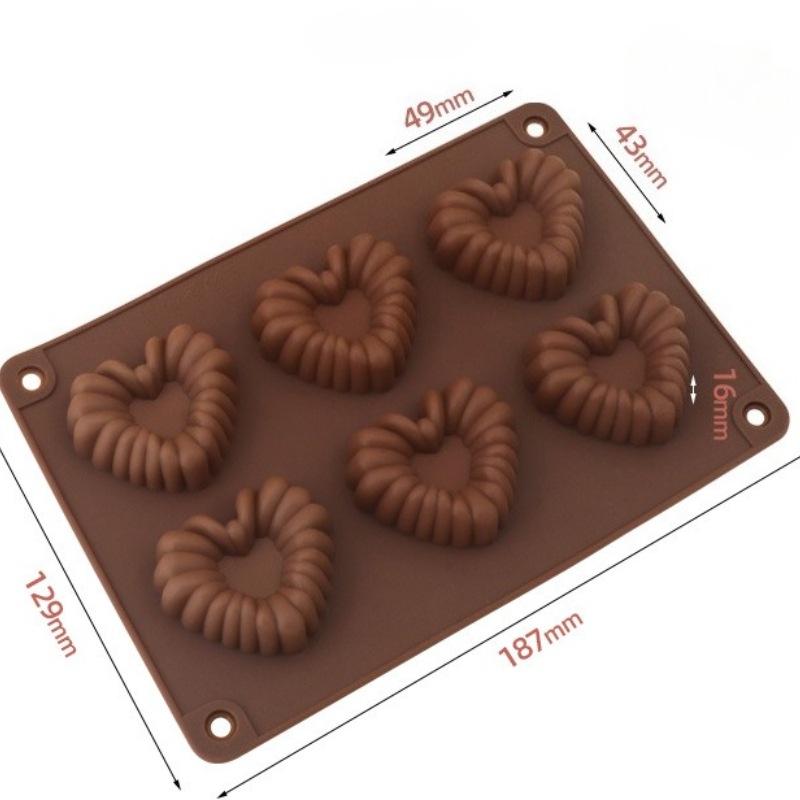 Kalp şeklinde Silikon Çikolata - Commercial Kitchen Equipment List incelemesi ve fiyatı