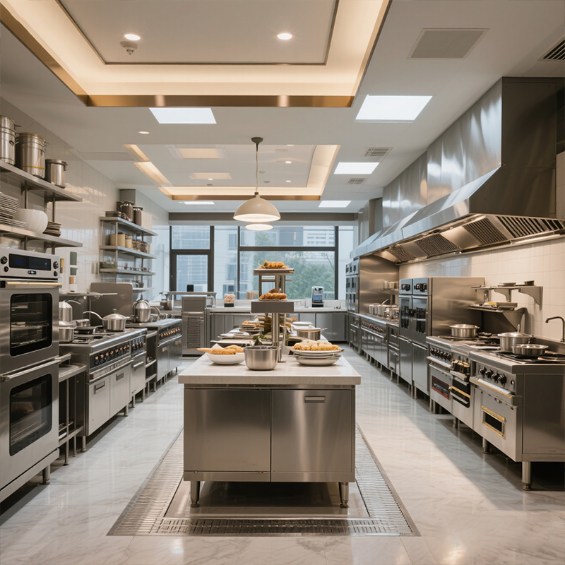 Otomatik Ticari Mutfak Ekipman - Commercial Kitchen Projects incelemesi ve fiyatı