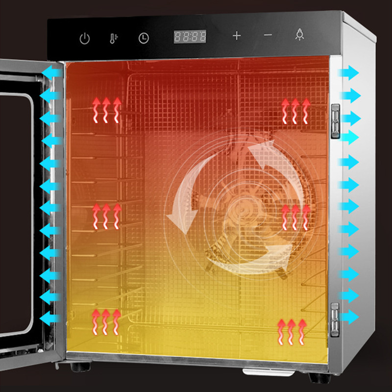 10 katmanlı Gıda Dehidrasyon K - Commercial Food Dehydrator incelemesi ve fiyatı