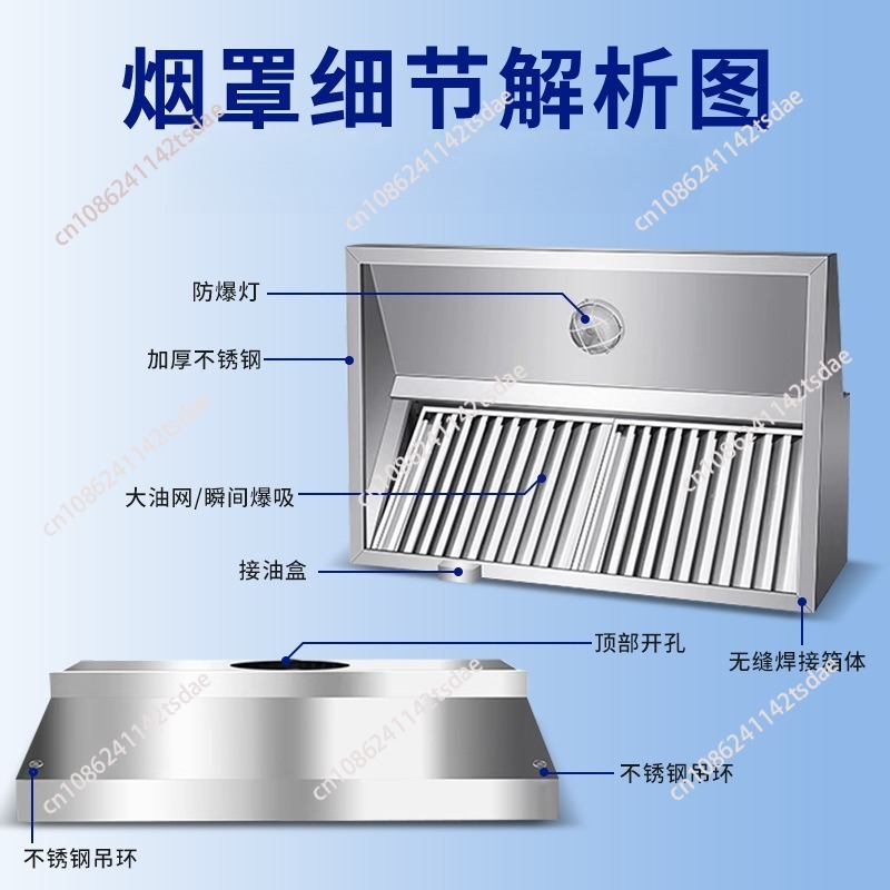 Ticari Paslanmaz Çelik Davlumb - Commercial Kitchen Stove incelemesi ve fiyatı