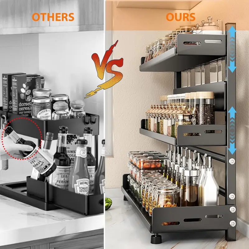 3 Katlı Baharatlık Rafı, Tezga - Commercial Kitchen Shelving incelemesi ve fiyatı