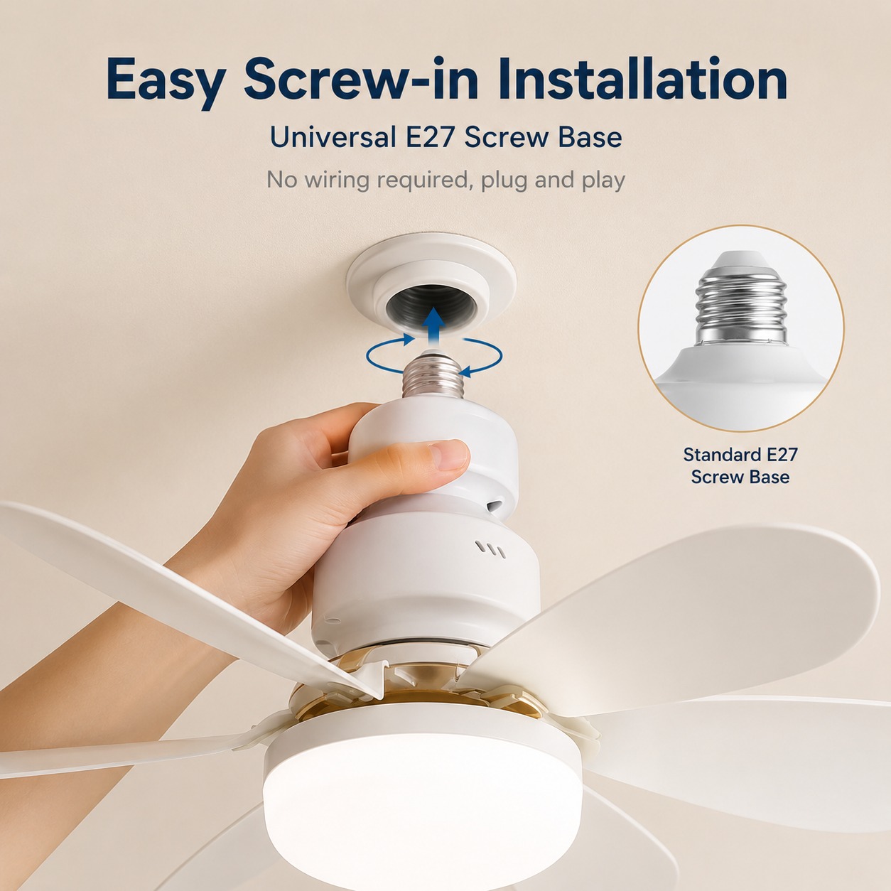 2026 Yeni E27 Tavan Vantilatör - Commercial Kitchen Lighting incelemesi ve fiyatı