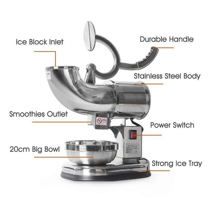 Elektrikli Kar Konisi Makinesi - Commercial Ice Maker incelemesi ve fiyatı