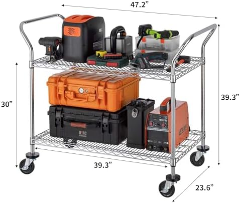 2 Katmanlı Ticari Sınıf Tekerl - Commercial Kitchen On Wheels incelemesi ve fiyatı