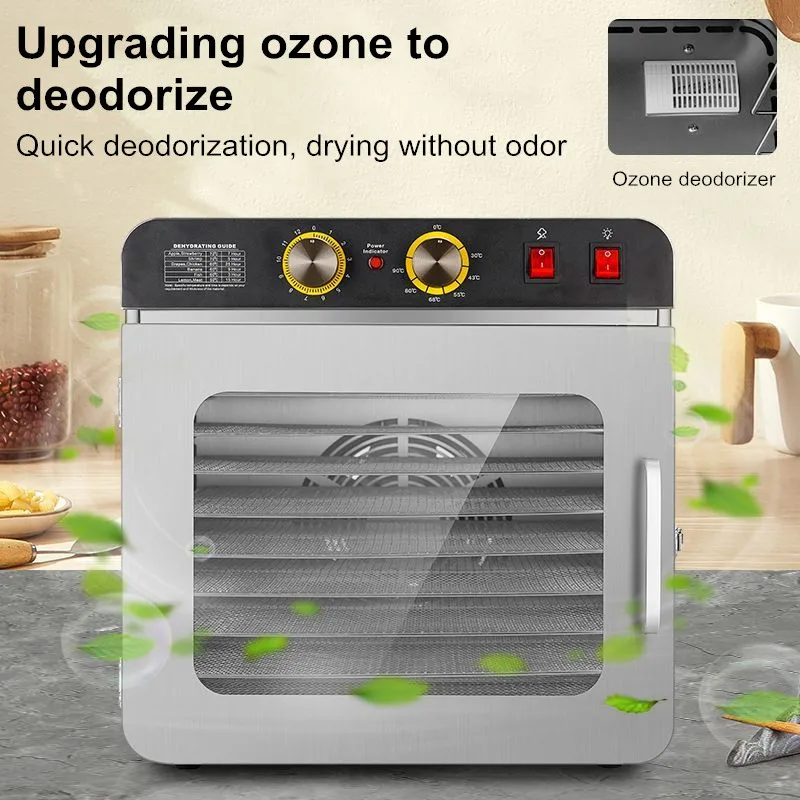 10 katmanlı Paslanmaz Çelik Gı - Commercial Food Dehydrator incelemesi ve fiyatı